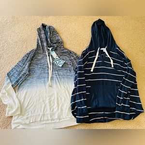 Pernine Pocket Hooded Knit Tops